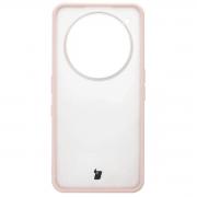 Carcasa Bizon Angelo compatibila cu Nothing Phone (3a) Pro, Transparent / Roz