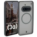 Carcasa Bizon MatteO cu MagSafe compatibila cu Nothing Phone (3a), Gri 4 - lerato.ro