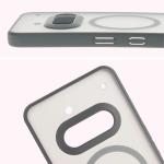 Carcasa Bizon MatteO cu MagSafe compatibila cu Nothing Phone (3a), Gri 5 - lerato.ro