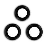 Folie sticla securizata camera foto Bizon Glass Snap Lens compatibila cu Nothing Phone (3), Negru 3 - lerato.ro