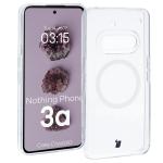 Carcasa Bizon CrystalO cu MagSafe compatibila cu Nothing Phone (3a), Transparent 3 - lerato.ro