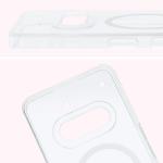 Carcasa Bizon CrystalO cu MagSafe compatibila cu Nothing Phone (3a), Transparent 5 - lerato.ro