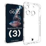 Carcasa Bizon Salpa compatibila cu Nothing Phone (3), Transparent 3 - lerato.ro