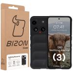Carcasa Bizon Tur compatibila cu Nothing Phone (3), Negru 9 - lerato.ro