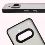 Carcasa Bizon Angelo compatibila cu Nothing Phone (3a), Transparent / Negru 4 - lerato.ro