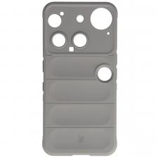 Carcasa Bizon Tur compatibila cu Nothing Phone (3), Light Grey