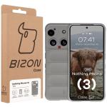 Carcasa Bizon Tur compatibila cu Nothing Phone (3), Light Grey 9 - lerato.ro