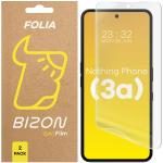 Set 2 folii protectie Bizon Glass Film Sun compatibile cu Nothing Phone (3a), Transparent 2 - lerato.ro