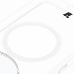 Carcasa Bizon CrystalO cu MagSafe compatibila cu Nothing Phone (3a) Pro, Transparent 4 - lerato.ro