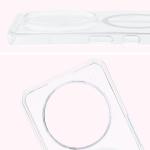Carcasa Bizon CrystalO cu MagSafe compatibila cu Nothing Phone (3a) Pro, Transparent 5 - lerato.ro
