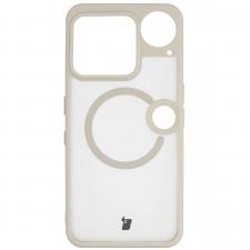 Carcasa Bizon MatteO cu MagSafe compatibila cu Nothing Phone (3), Bej
