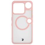 Kit protectie 2 in 1 BizonMobile, Carcasa Bizon MatteO si Folie sticla securizata Bizon Glass Edge, compatibil cu Nothing Phone (3), Roz 3 - lerato.ro