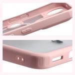Kit protectie 2 in 1 BizonMobile, Carcasa Bizon MatteO si Folie sticla securizata Bizon Glass Edge, compatibil cu Nothing Phone (3), Roz 7 - lerato.ro