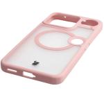 Kit protectie 2 in 1 BizonMobile, Carcasa Bizon MatteO si Folie sticla securizata Bizon Glass Edge, compatibil cu Nothing Phone (3), Roz 8 - lerato.ro