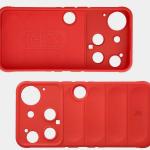 Carcasa Bizon Tur compatibila cu Nothing Phone (3), Rosu 7 - lerato.ro