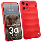 Carcasa Bizon Tur compatibila cu Nothing Phone (3a) Lite, Rosu 3 - lerato.ro