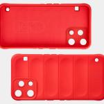Carcasa Bizon Tur compatibila cu Nothing Phone (3a) Lite, Rosu 7 - lerato.ro