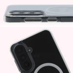 Carcasa Bizon CrystalO cu MagSafe compatibila cu Samsung Galaxy A56 5G, Transparent 4 - lerato.ro