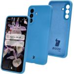 Carcasa Bizon Soft compatibila cu Samsung Galaxy A36 5G, Albastru 3 - lerato.ro