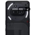 Set protectie 3in1 Bizon Glass Edge Pack, 2 folii sticla ecran + 1 folie sticla camera foto, compatibil cu Nothing Phone (3a), Negru 6 - lerato.ro