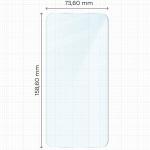 Set protectie 4in1 Bizon Glass Clear Pack, 3 folii sticla ecran + 1 folie sticla camera foto, compatibil cu Samsung Galaxy A56 5G, Transparent 3 - lerato.ro