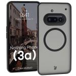 Carcasa Bizon MatteO cu MagSafe compatibila cu Nothing Phone (3a), Negru 3 - lerato.ro