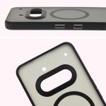 Carcasa Bizon MatteO cu MagSafe compatibila cu Nothing Phone (3a), Negru 5 - lerato.ro