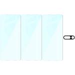 Set protectie 4in1 Bizon Glass Clear Pack, 3 folii sticla ecran + 1 folie sticla camera foto, compatibil cu Nothing Phone (3a), Transparent 7 - lerato.ro
