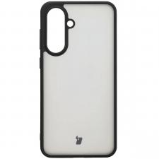 Carcasa Bizon Angelo compatibila cu Samsung Galaxy A36 5G, Transparent / Negru