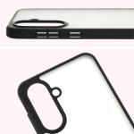 Carcasa Bizon Angelo compatibila cu Samsung Galaxy A36 5G, Transparent / Negru 4 - lerato.ro