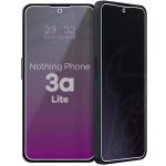 Folie sticla securizata Bizon Glass Mule Shadow Privacy compatibila cu Nothing Phone (3a) Lite, Negru 3 - lerato.ro