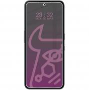 Folie sticla securizata Bizon Glass Mule Shadow Privacy compatibila cu Nothing Phone (3a) Lite, Negru