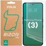 Set 2 folii protectie Bizon Glass Hydrogel compatibile cu Nothing Phone (3), Transparent 2 - lerato.ro