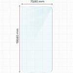 Set protectie 4in1 Bizon Glass Clear Pack, 3 folii sticla ecran + 1 folie sticla camera foto, compatibil cu Samsung Galaxy A36 5G, Transparent 3 - lerato.ro