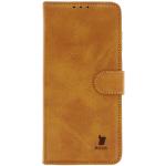 Husa flip cover Bizon Pocket compatibila cu Samsung Galaxy A56 5G, Maro 2 - lerato.ro