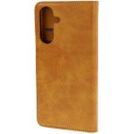 Husa flip cover Bizon Pocket compatibila cu Samsung Galaxy A56 5G, Maro 5 - lerato.ro