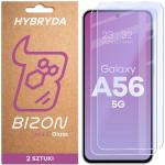 Set 2 folii sticla securizata Bizon Glass Mule Duo compatibile cu Samsung Galaxy A56 5G, Transparent 2 - lerato.ro