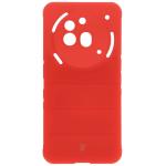 Carcasa Bizon Tur compatibila cu Nothing Phone (3a) Pro, Rosu 2 - lerato.ro