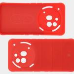 Carcasa Bizon Tur compatibila cu Nothing Phone (3a) Pro, Rosu 7 - lerato.ro