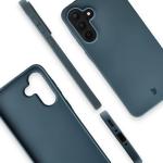 Carcasa Bizon ReLeaf compatibila cu Samsung Galaxy A56 5G, Dark Blue 5 - lerato.ro