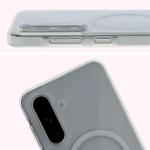 Carcasa Bizon CrystalO cu MagSafe compatibila cu Samsung Galaxy A36 5G, Transparent 5 - lerato.ro