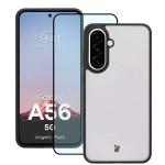 Kit protectie 2 in 1 BizonMobile, Carcasa Bizon Angelo si Folie sticla securizata Bizon Glass Edge, compatibil cu Samsung Galaxy A56 5G, Negru 2 - lerato.ro