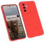 Carcasa Bizon Tur compatibila cu Samsung Galaxy A36 5G / A56 5G, Rosu 3 - lerato.ro