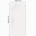 Folie protectie Bizon Glass Film Sun compatibila cu Nothing Phone (3a) Lite, Transparent 3 - lerato.ro
