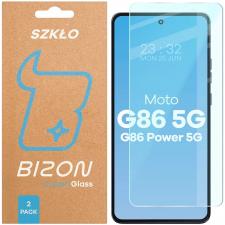 Set 2 folii sticla securizata Bizon Glass Clear Duo compatibile cu Motorola Moto G86 5G / G86 Power 5G, Transparent