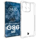Kit protectie 3 in 1 BizonMobile Clear Pack, Carcasa Bizon Salpa si 2 folii sticla Bizon Glass Clear 2, compatibil cu Motorola Moto G86 5G, Transparent 4 - lerato.ro