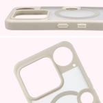 Kit protectie 2 in 1 BizonMobile, Carcasa Bizon MatteO si Folie sticla securizata Bizon Glass Edge, compatibil cu Nothing Phone (3), Bej 6 - lerato.ro