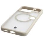 Kit protectie 2 in 1 BizonMobile, Carcasa Bizon MatteO si Folie sticla securizata Bizon Glass Edge, compatibil cu Nothing Phone (3), Bej 8 - lerato.ro