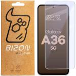 Folie sticla hibrid Bizon Glass Mule compatibila cu Samsung Galaxy A36 5G, Transparent 2 - lerato.ro