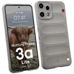 Carcasa Bizon Tur compatibila cu Nothing Phone (3a) Lite, Light Grey 3 - lerato.ro